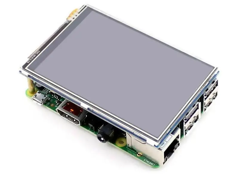 شاشة TFT LCD تعمل باللمس مقاس 3.5 بوصة مصممة للاستخدام مع Raspberry Pi