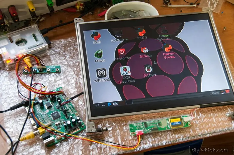 Laptop-LCD-Funktionsprinzip