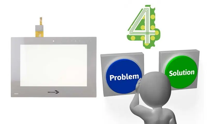 4 مشاكل وحلول شائعة في تشغيل شاشة اللمس السعوية