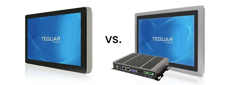 Industrial Monitor Box PC vs Industrial All in One Industrial Monitor Box PC vs Industrial All in One