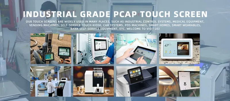 pantalla táctil pcap de grado industrial