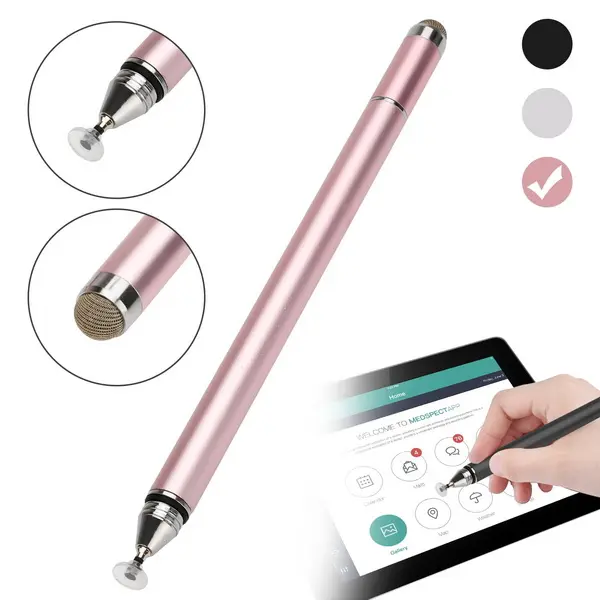 القلم الوردي بشاشة تعمل باللمس