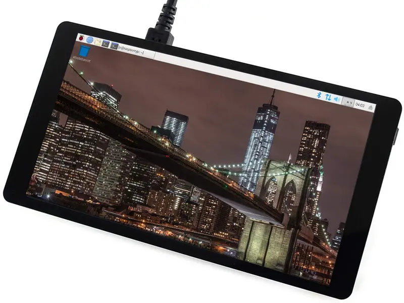 Pantalla táctil de alta resolución