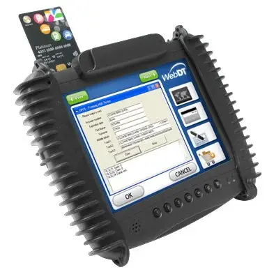 2Tablet PC industrial con pantalla táctil DT312