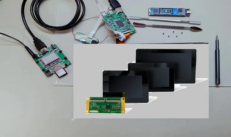Reparar chip en pantalla LCD