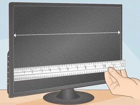 Medir el tamaño del monitor