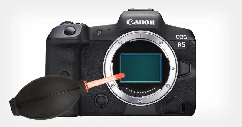 cómo limpiar la imagen de encabezado de un sensor de cámara digital