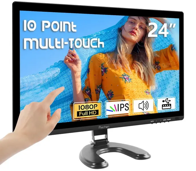 24 Monitor de pantalla táctil