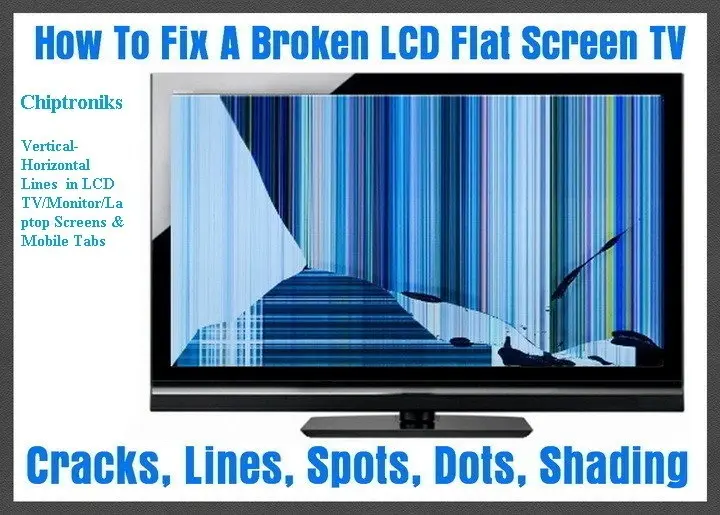 Arreglar el costo de la pantalla del televisor LCD