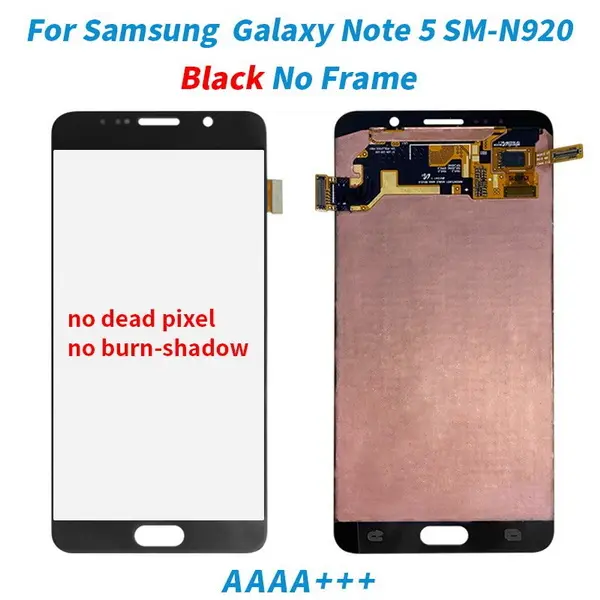 Pantalla táctil capacitiva para Samsung Galaxy Note 5 SM-N920 Pantalla táctil capacitiva para Samsung Galaxy Note 5 SM-N920