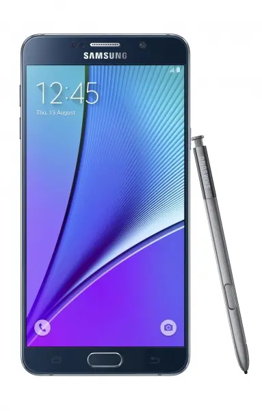 Samsung Galaxy Note 5 con pantalla táctil capacitiva Samsung Galaxy Note 5 con pantalla táctil capacitiva
