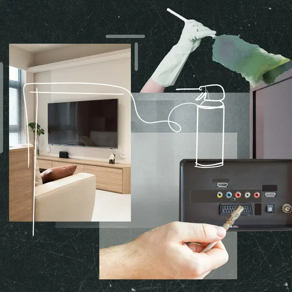 cómo limpiar la pantalla de un televisor