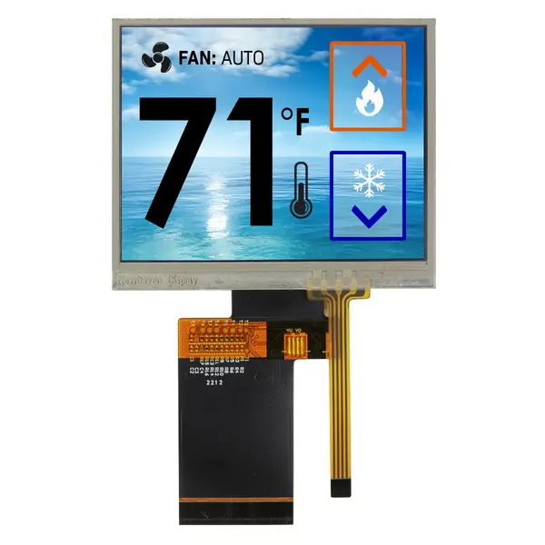 Pantalla táctil resistiva LCD TFT 3.5 IPS