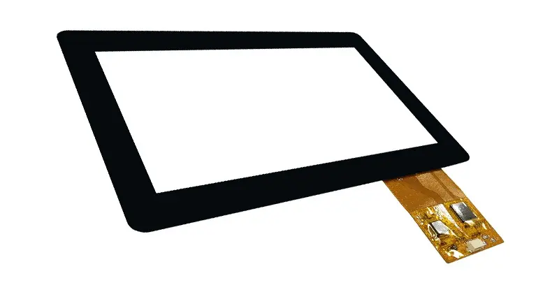 رقاقة السيليكون بشاشة تعمل باللمس بالسعة