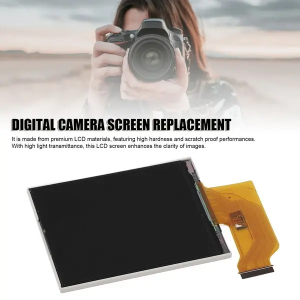 Reparar la pantalla LCD de la cámara rota