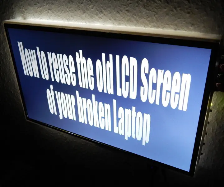 كيفية إعادة استخدام شاشة تلفزيون LCD القديمة