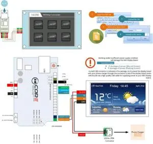 بناء شاشة TFT LCD