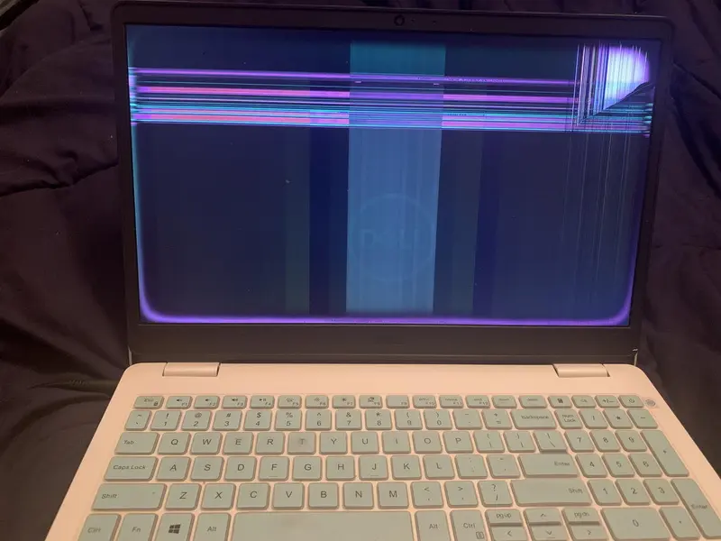 LCD-Bildschirm funktioniert nicht richtig