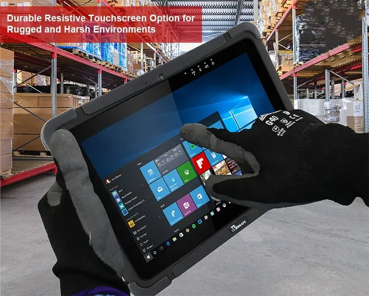 Resistive Touchscreen Option
