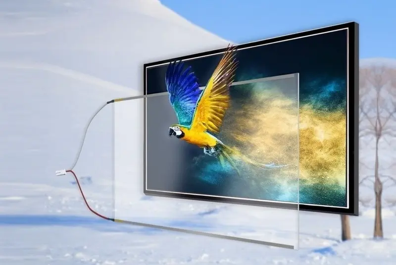 Poner una pantalla LCD en un congelador