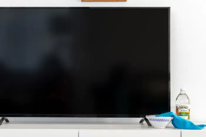Samsung TV-Bildschirm, wie man reinigt