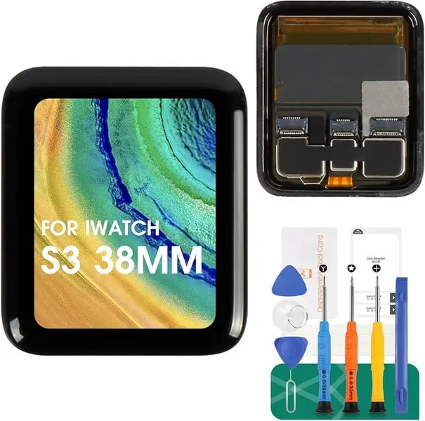 Una nueva pantalla LCD del reloj iphone