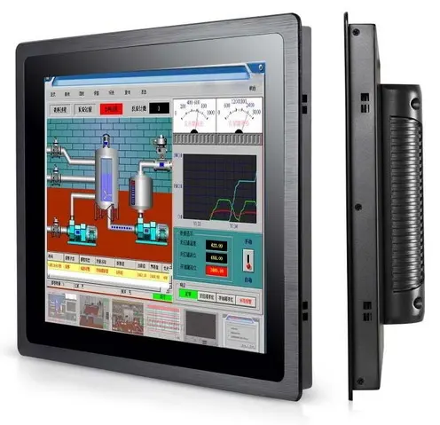 una pantalla táctil de PC industrial