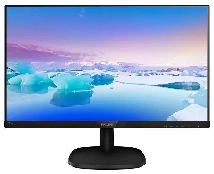 Sichtbarer Schaden am LCD-Monitor