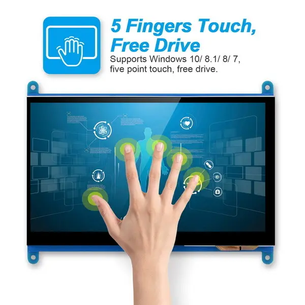 محرك أقراص مجاني يعمل باللمس 5 أصابع