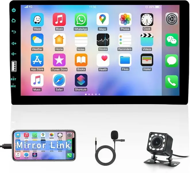 partes de la pantalla táctil capacitiva de 9 pulgadas