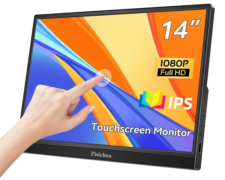 Touchscreen-Display für die Arbeit