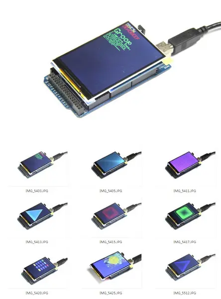 diferentes tipos de pantallas TFT LCD