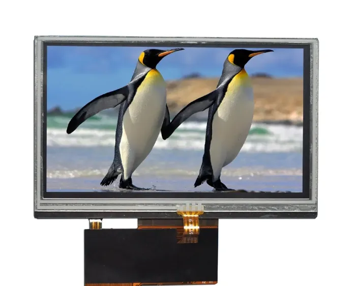 4.3 resistiver Touchscreen