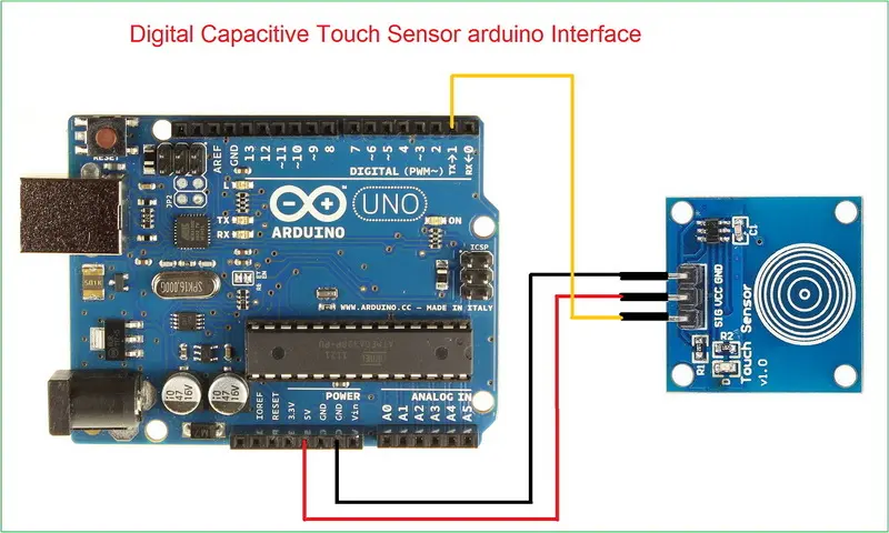 Sensor-Táctil-Capacitivo-Digital-arduino-interface