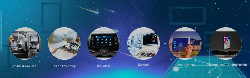 التطبيقات المختلفة لوحدات TFT LCD