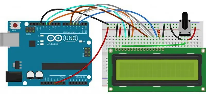 كيفية إعداد وبرمجة شاشة LCD على Arduino