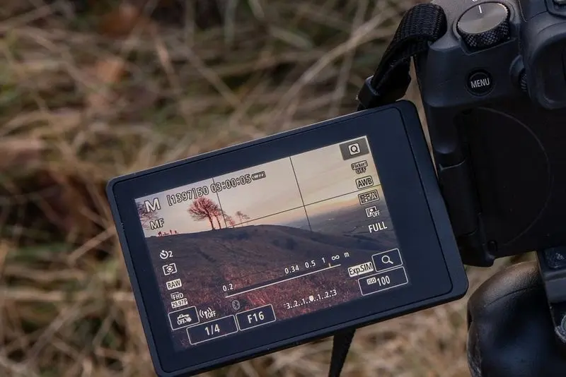 pro infobank lcd viewfinder