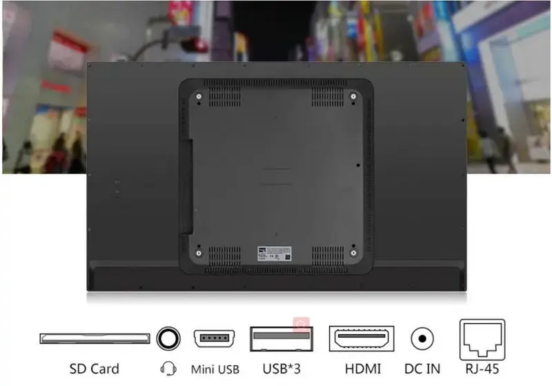 Full HD 43 بوصة الروبوت بالسعة تعمل باللمس الكمبيوتر اللوحي