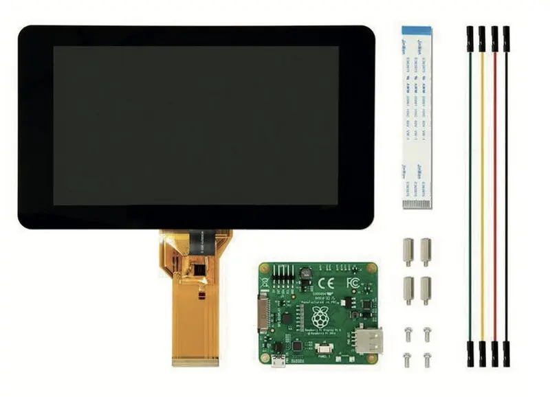 Raspberry Pi 4 touchscreen display3