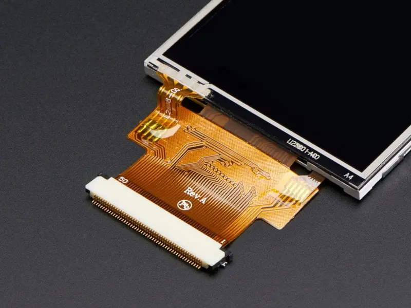 2,8 TFT Display mit resistivem Touchscreen
