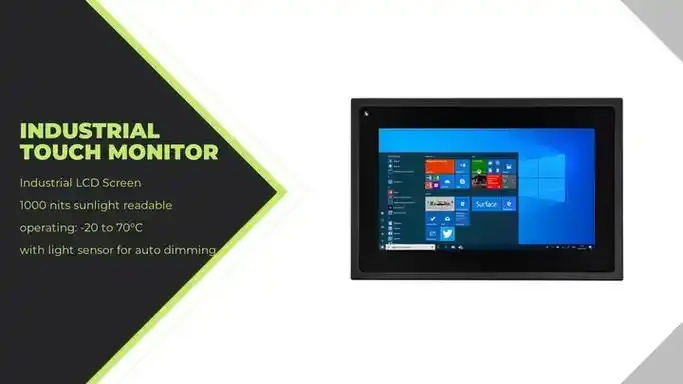 sihovision 5 wire resistive embedded 7 inch open frame touchscre