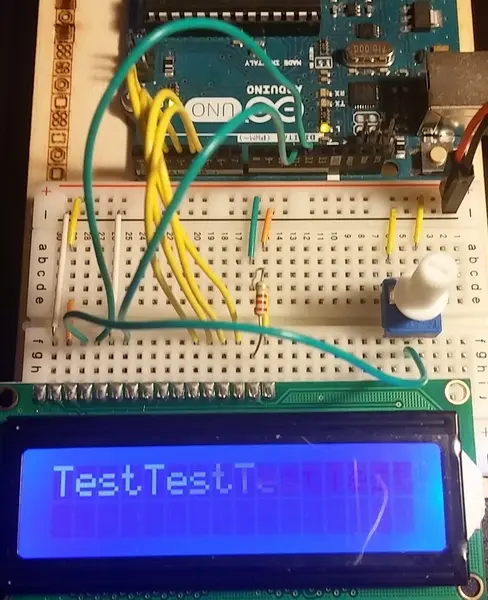 Una pantalla LCD Arduino