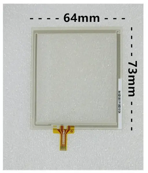 شاشة تعمل باللمس LCD تعمل باللمس الجديدة مقاومة مقاس 3.5 بوصة 4 دبوس شاشة تعمل باللمس GPS الجديدة