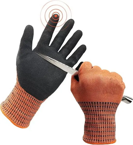 قفازات شاشة تعمل باللمس البني