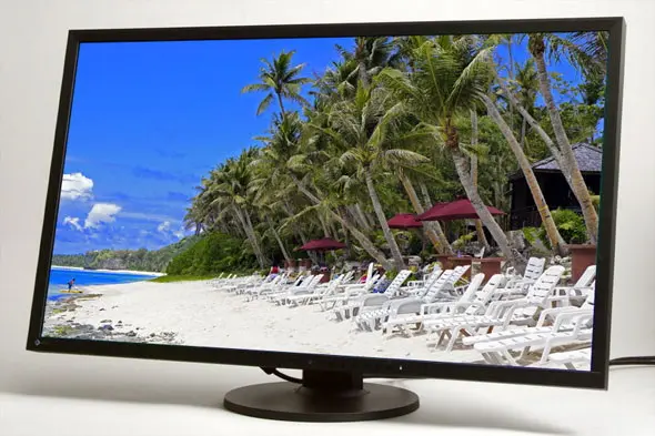 una pantalla LCD 4k