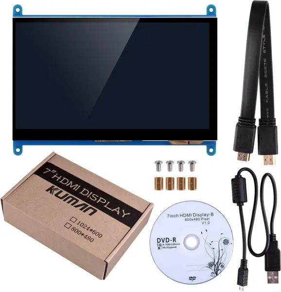 Pantalla táctil capacitiva Kuman de 7 pulgadas3