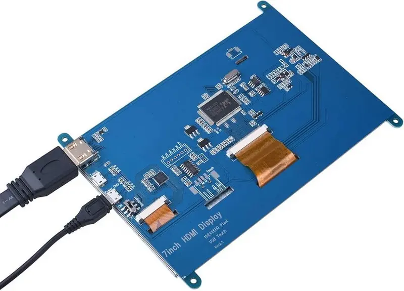 el silicio de la pantalla táctil capacitiva Kuman de 7 pulgadas1