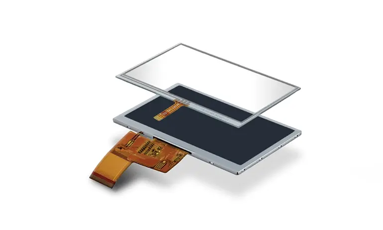 Pantalla táctil resistiva de 4 hilos