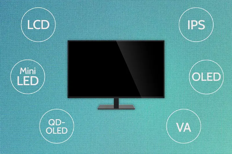 Estructura de cableado de la pantalla táctil LCD
