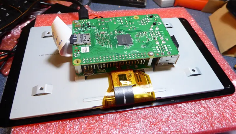 Pantalla táctil capacitiva de 7 pulgadas Raspberry Pi2
